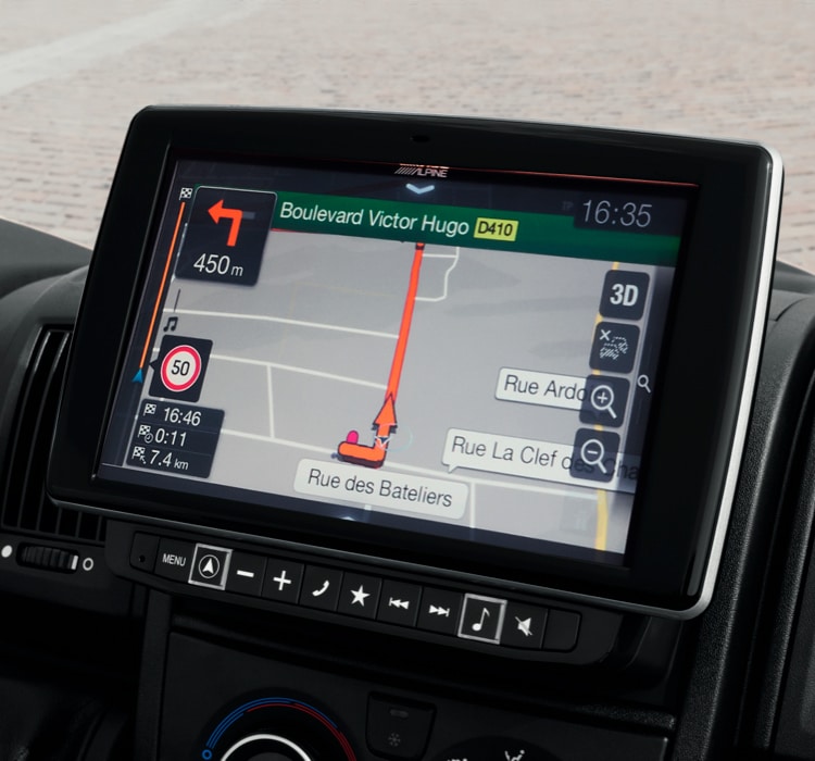 PEUGEOT Boxer touch screen