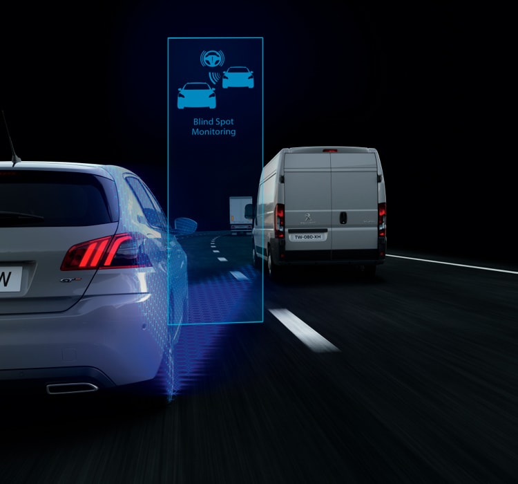 PEUGEOT Boxer blind spot monitoring