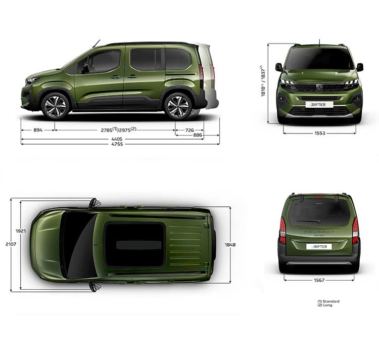 New PEUGEOT RIFTER